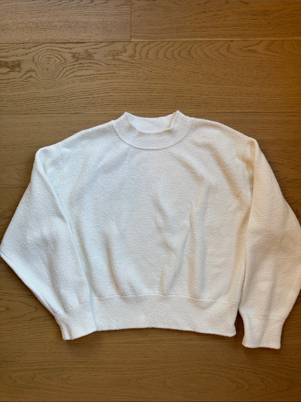Vince Women's Structured Cotton-Blend Bouclé Sweater